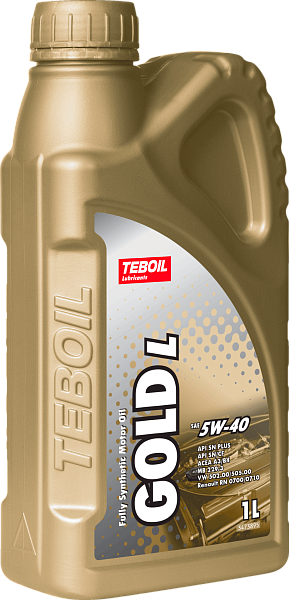 Моторное масло TEBOIL Gold L  5W-40  1 л. синт.
