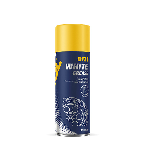 Смазка литиевая белая MANNOL White Grease  450 мл.