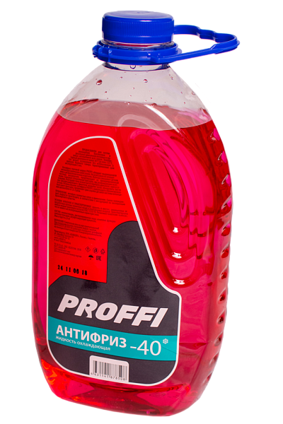 Антифриз (-40) красный G-11 PROFFI  4.4 кг.