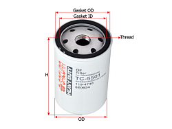 Трансмиссионный фильтр Sakura TC5501