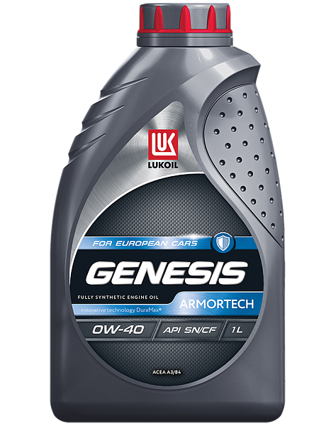 Моторное масло Лукойл GENESIS ARMORTECH  0W-40  1 л. синт.