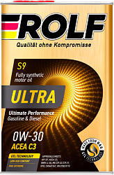 Моторное масло ROLF Ultra C3 SP  0W-30  4 л. синт.