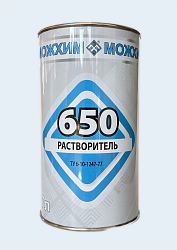 МОЖХИМ Растворитель 650      Бесцветный   1,7 л.