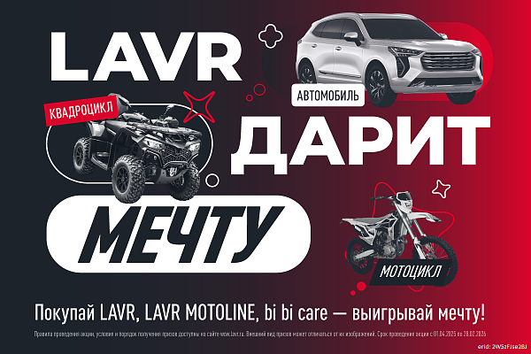 LAVR дарит мечту