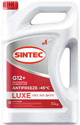 Антифриз -45 красный SINTEC Luxe G-12+ Red  10 кг.