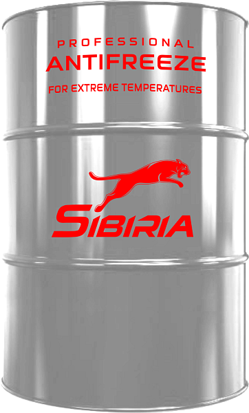 Антифриз -40 зелёный SIBIRIA G-11 Green  210 кг.