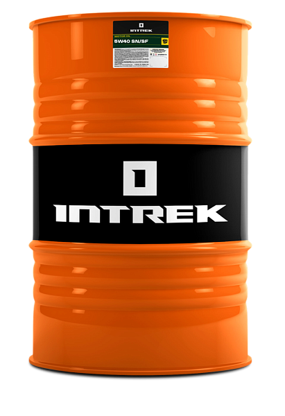 Моторное масло INTREK INCAR SN/CF  5W-40  200 л. п/синт.