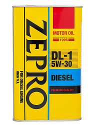 Моторное масло Zepro Diesel DL-1  5W-30  1 л. п/синт.