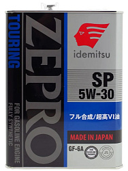 Моторное масло IDEMITSU Zepro Touring  5W-30  4 л. синт.
