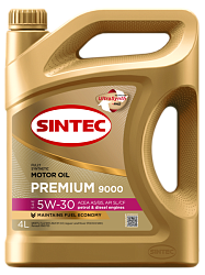 Масло моторное 5/30 Premium 9000 SINTEC 4л. синт. API SL/CF, ACEA A5/B5  /кор.4шт./